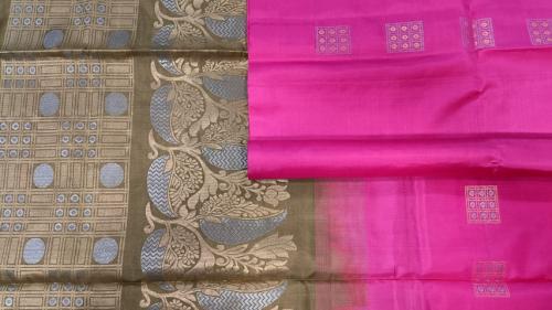 SOFT SILK SAREE WITH BLOUSE